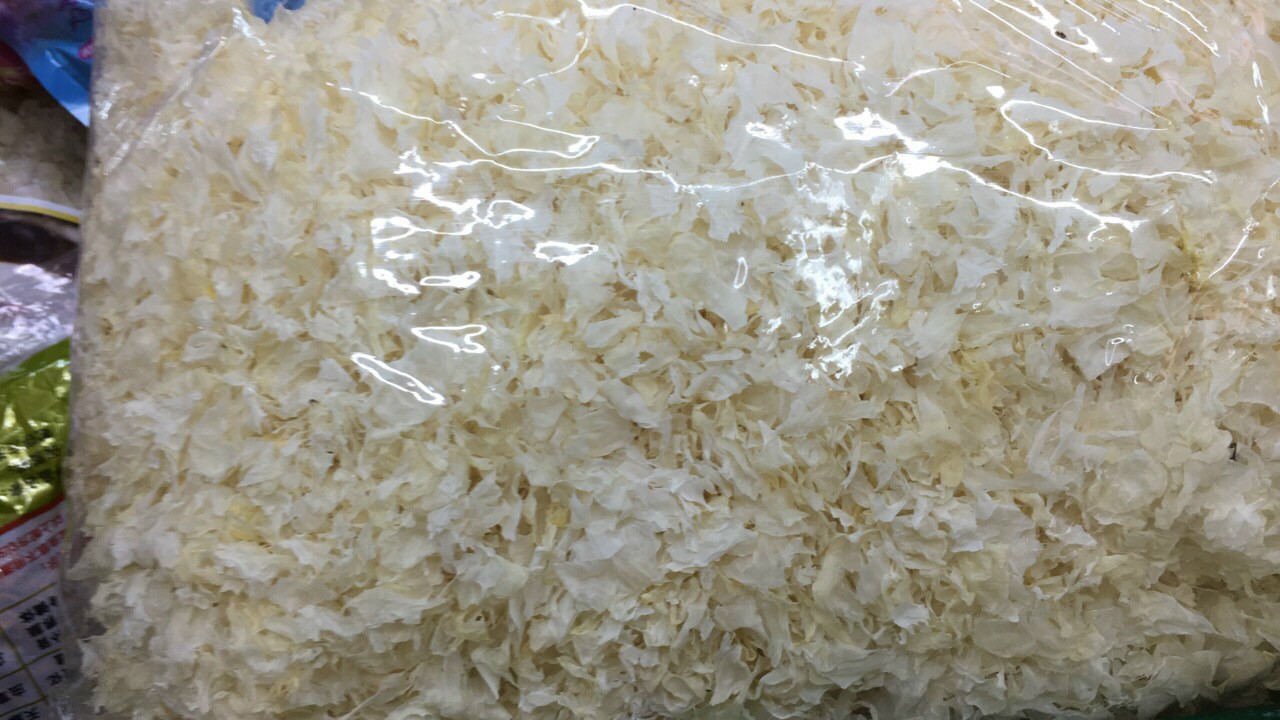 Nấm tuyết VỤN TRẮNG SẠCH 500gr