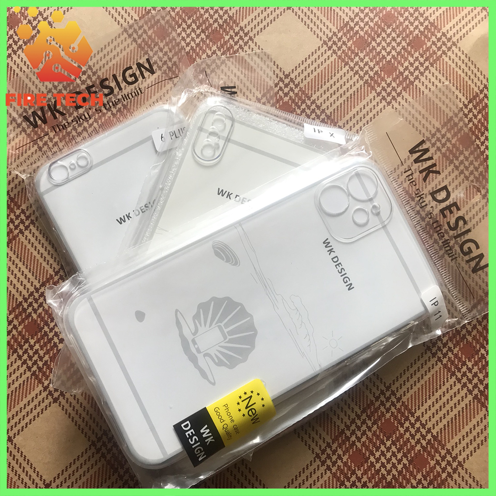 Ốp Lưng Silicon Trong Suốt Dành Cho Iphone