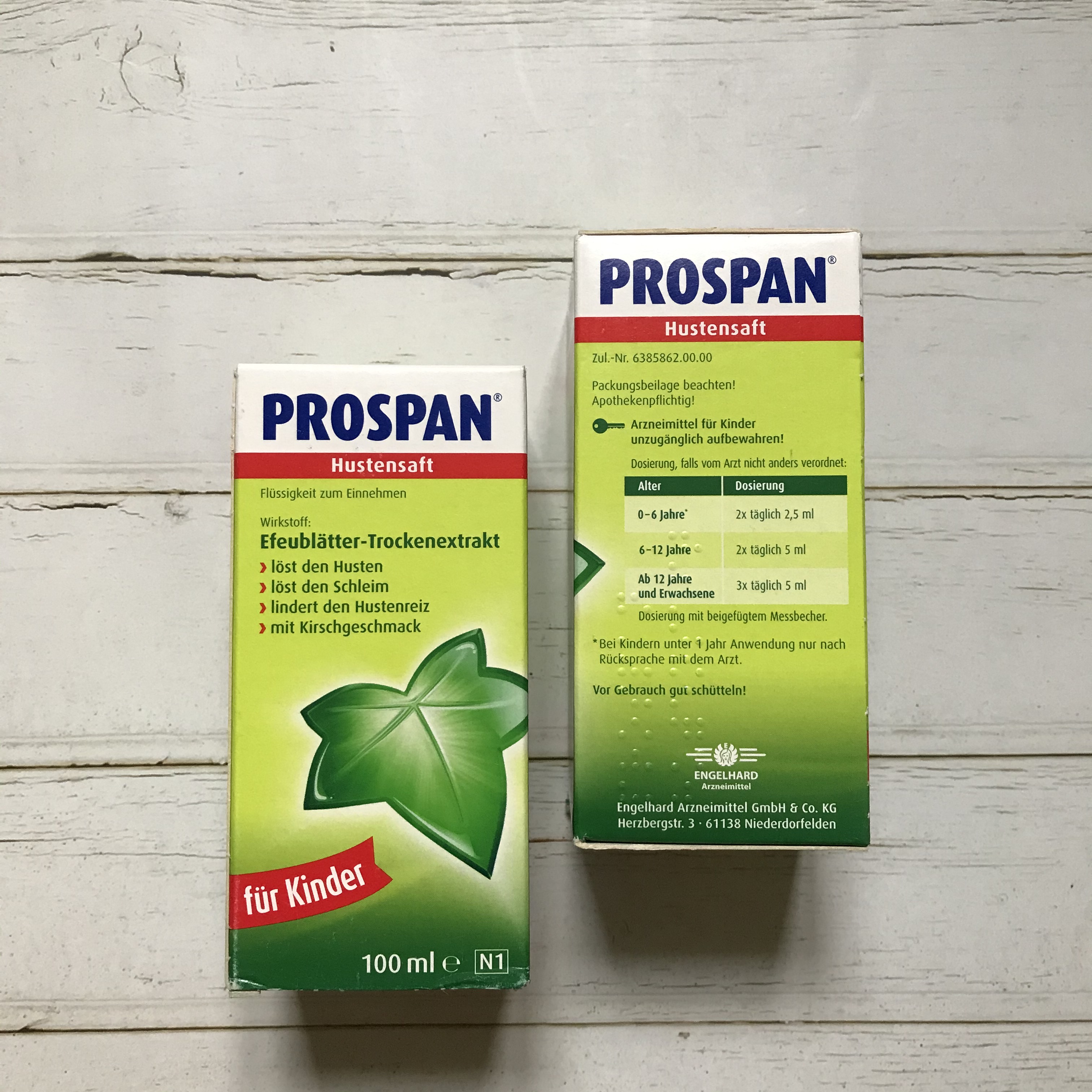 [Hàng nội địa Đức] Siro ho Prospan của Đức (100ml) (1m+). Siro Prospan dạng 21 gói(6y+)