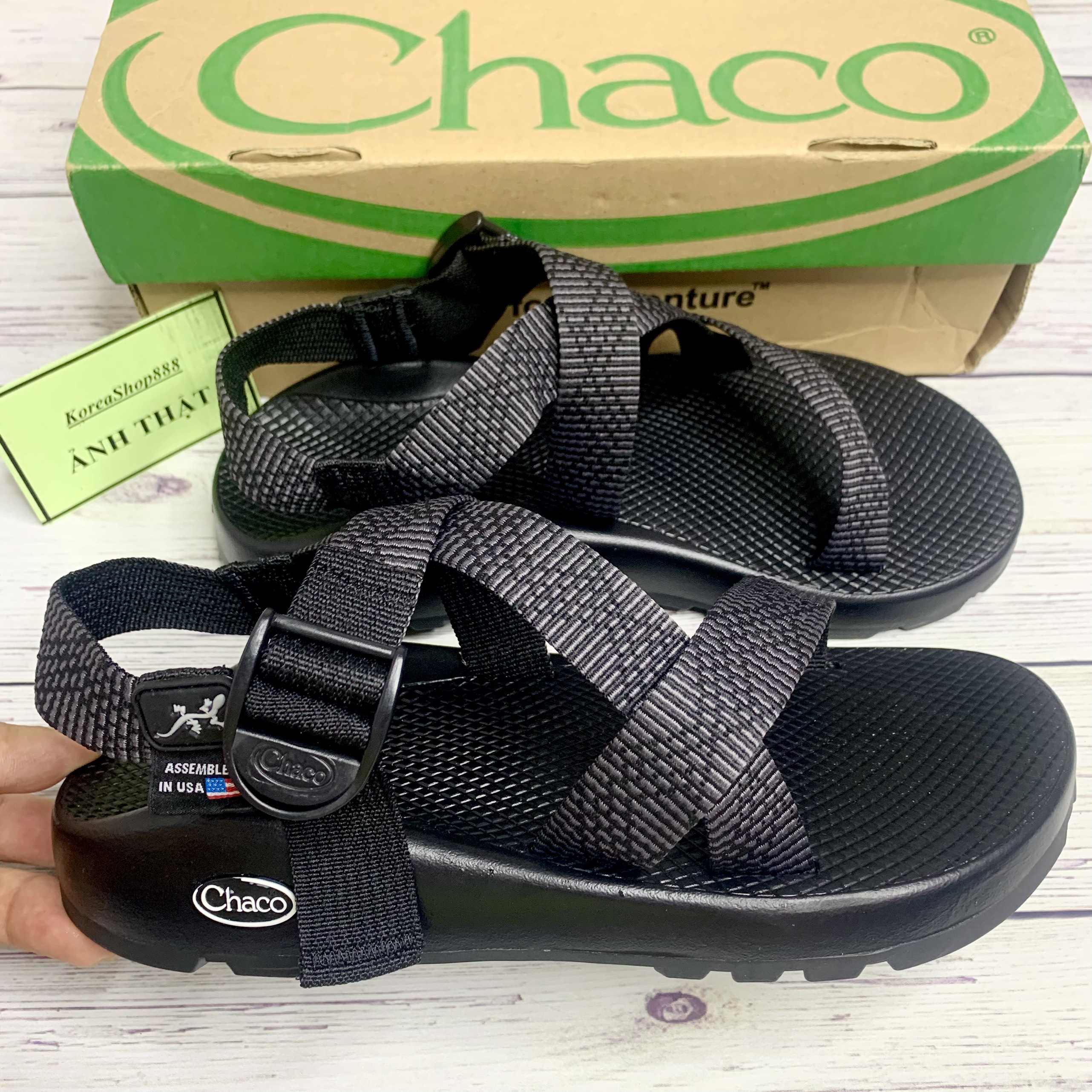 Dép Xăng Đan Nam Chaco Quai Dù D72N