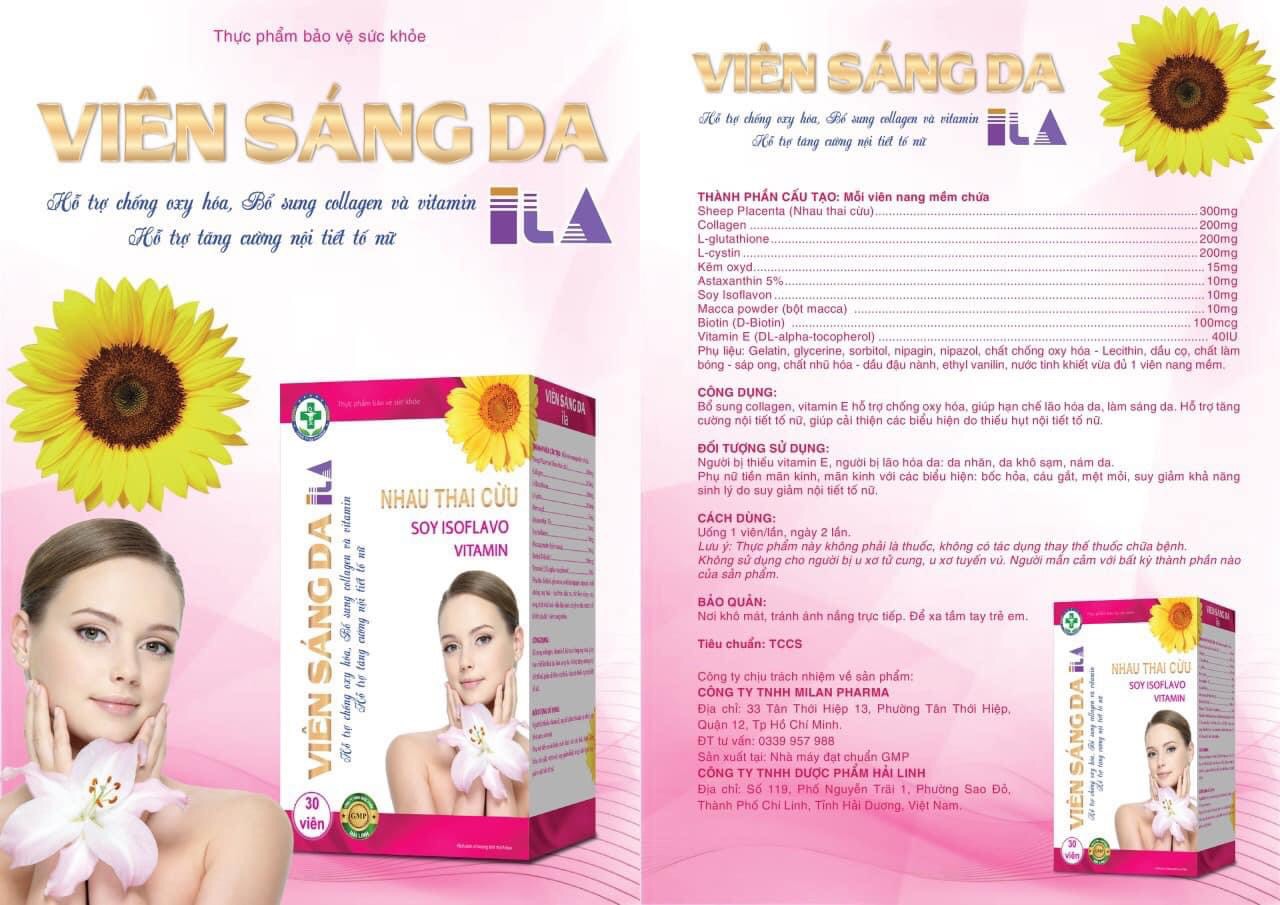 Viên Sáng Da ILA Phương Anh