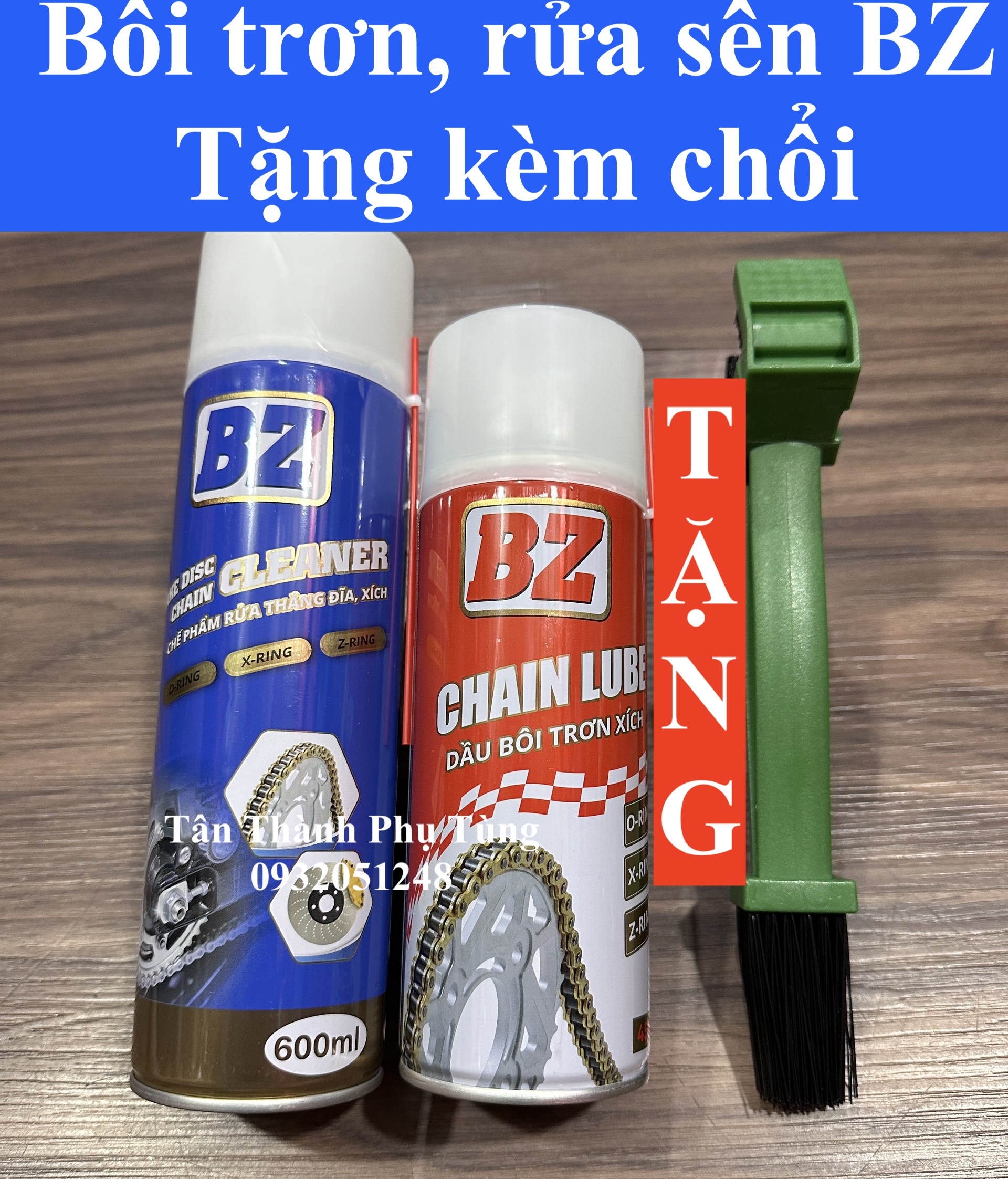 Combo BZ Dưỡng sên, rửa sên TẶNG kèm chổi ( 2 chai kèm chổi)