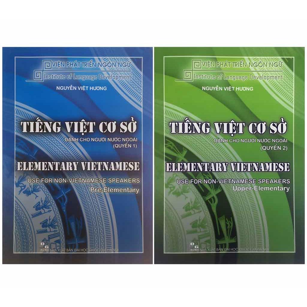 Sách - combo tiếng việt cơ sở dành cho người nước ngoài quyển 1 + quyển 2