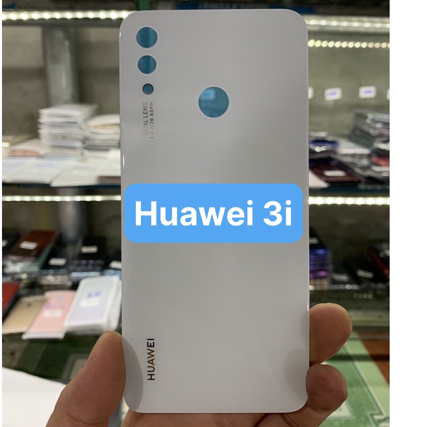 Kính lưng huawei nova 3i kèm kính cam