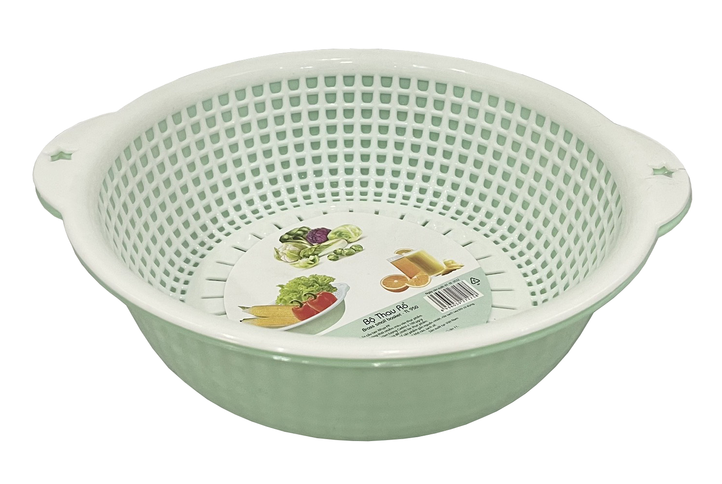 Bộ thau rổ tròn 25cm-TL950