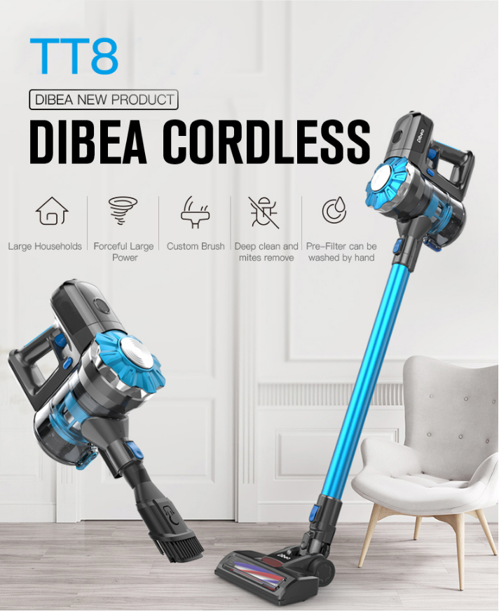 Máy hút bụi không dây Dibea TT8