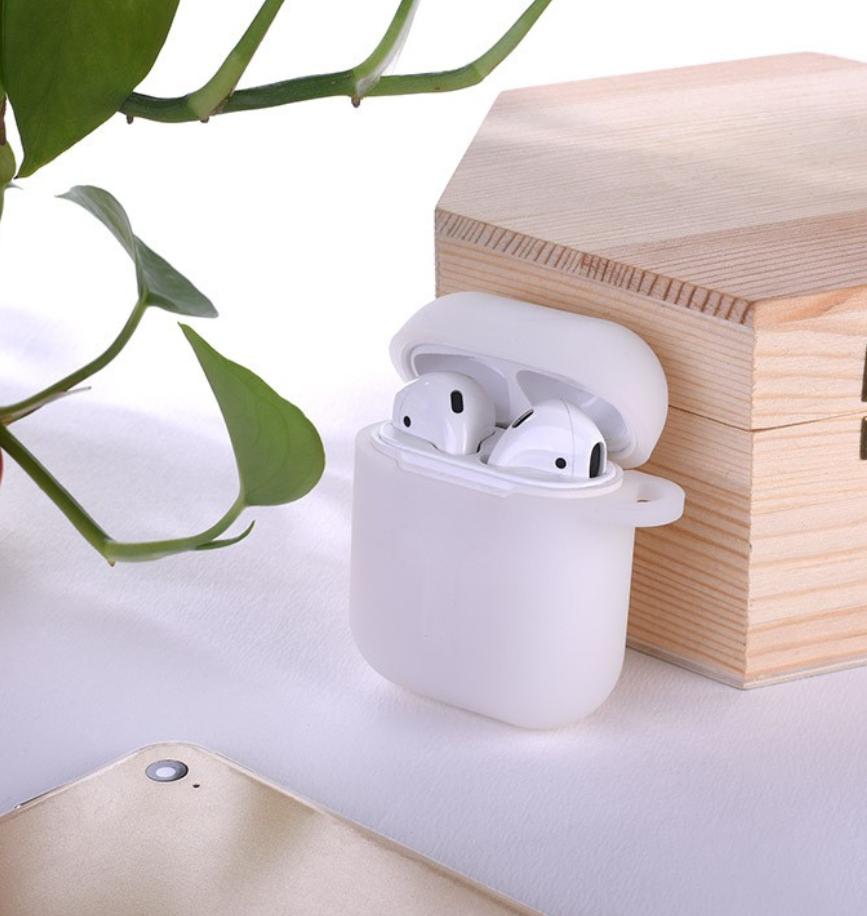 Túi đựng tai nghe bluetooth không dây, Hộp đựng tai nghe airpods nhét tai nhiều màu bảo vệ tai nghe