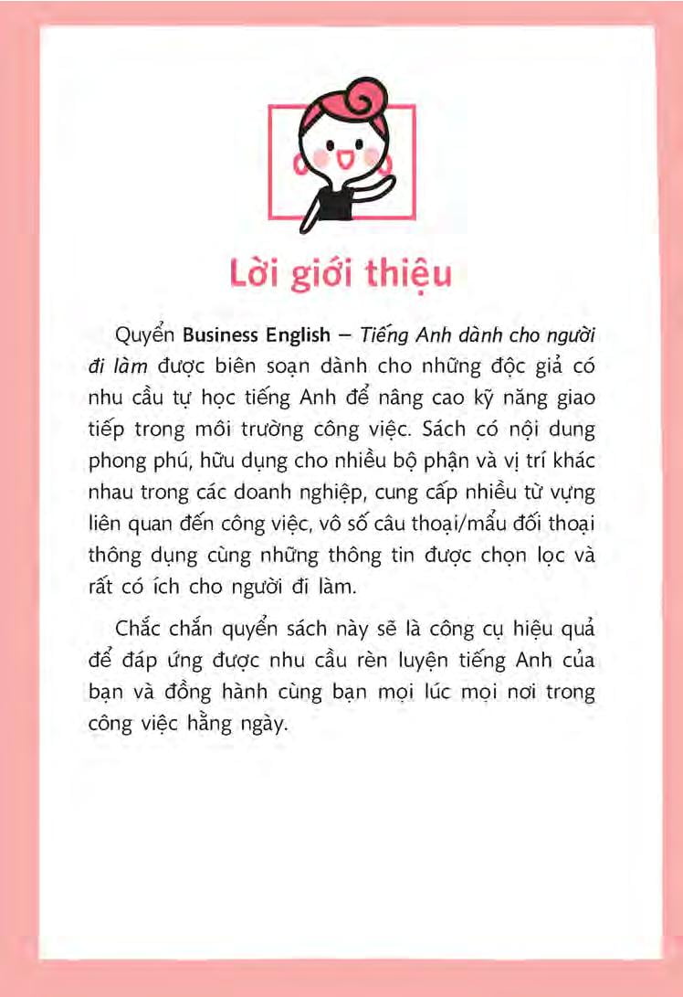 Sách Fahasa - Tiếng Anh Dành Cho Người Đi Làm (Kèm 1 Đĩa Mp3)