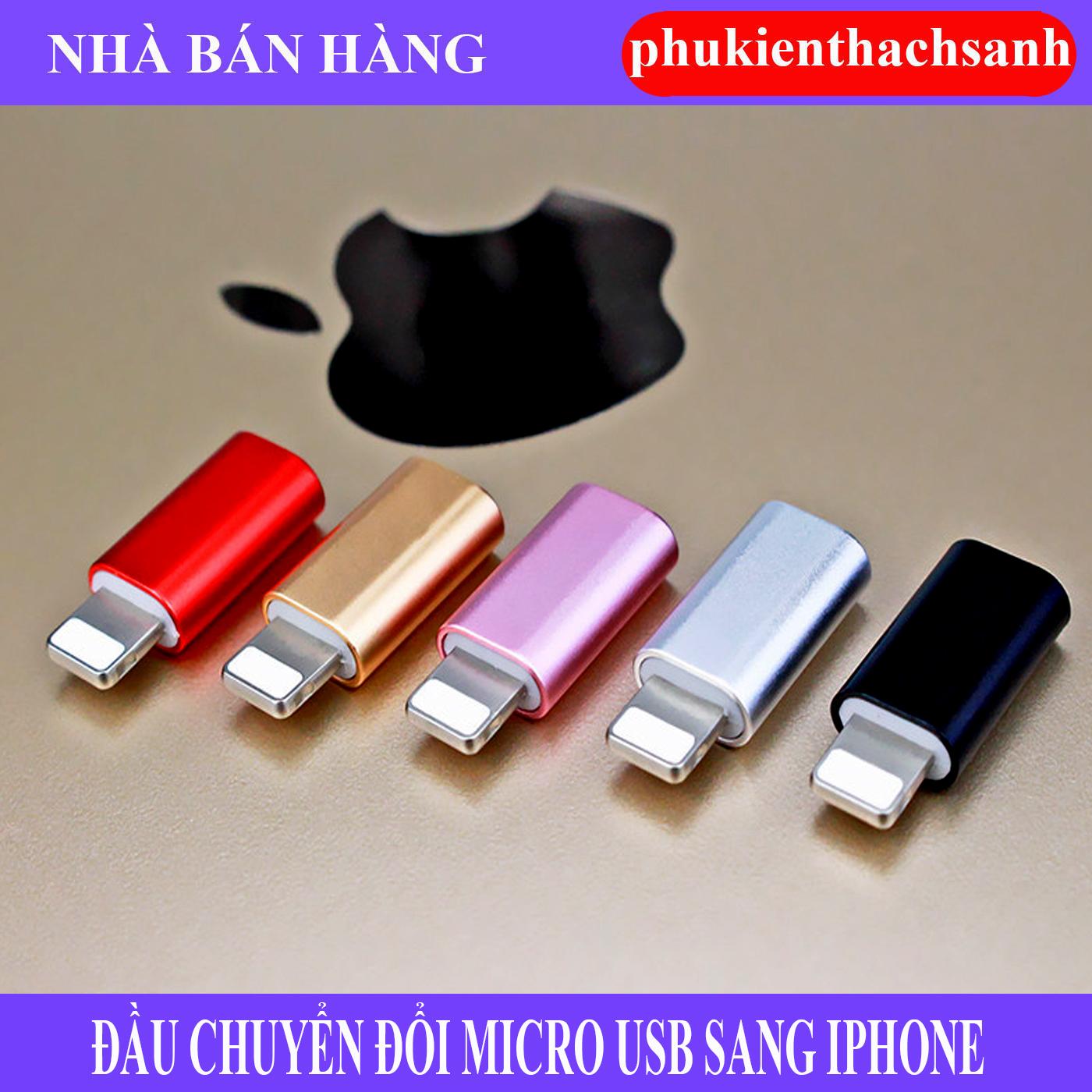 Đầu chuyển đổi từ Type C 3.0 (Cái) sang chân Ip (Đực)