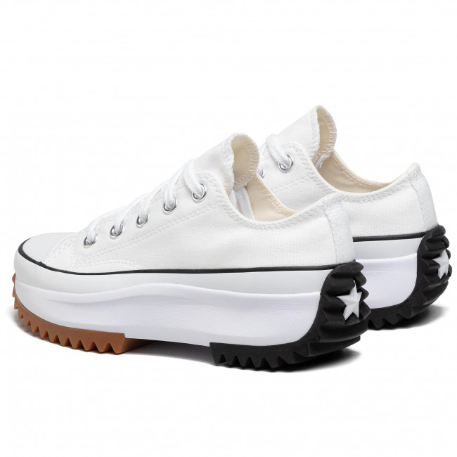 Giày Converse run Hike star 1970s low white Top ( Cv 1970s màu kem thấp cổ)