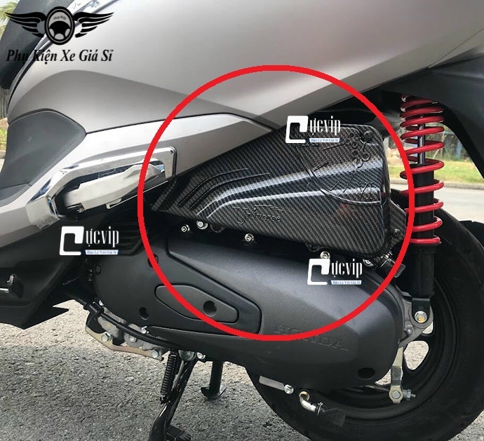 Ốp Pô E Xe Lead 2022 Sơn Carbon MS4288