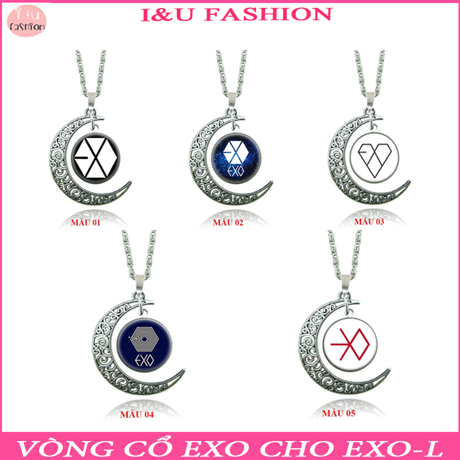 Dây chuyền , vòng cổ EXO chất kiệu kim loại cá tính cho cả Nam và Nữ dành cho EXO-L ( Có chọn mẫu ) VC-04