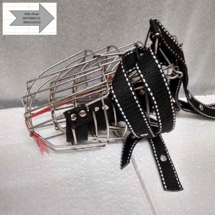 Rọ mõm chó nhiều cỡ làm bằng innox 304