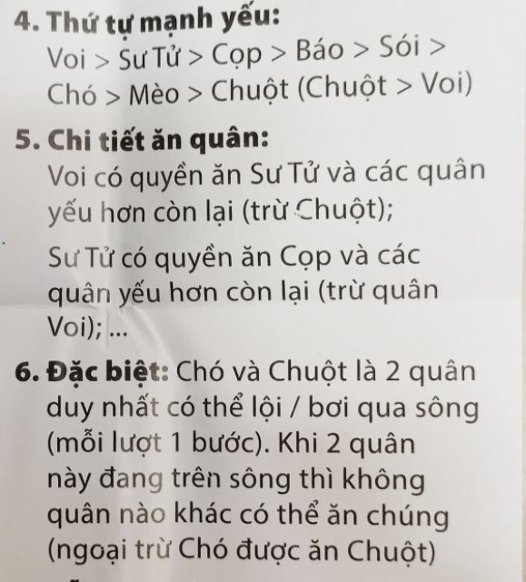 Bộ trò chơi Cờ thú - Trò chơi tuổi thơ