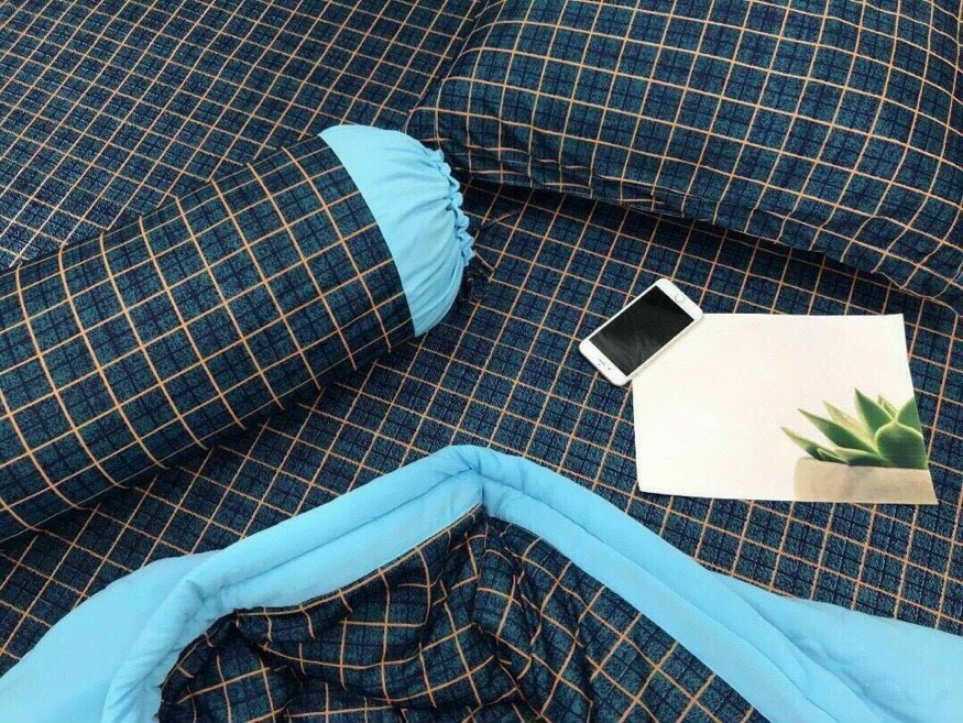 Ga/drap thun Hàn Quốc [ KHÔNG ÁO GỐI]  với size nệm dưới 20cm