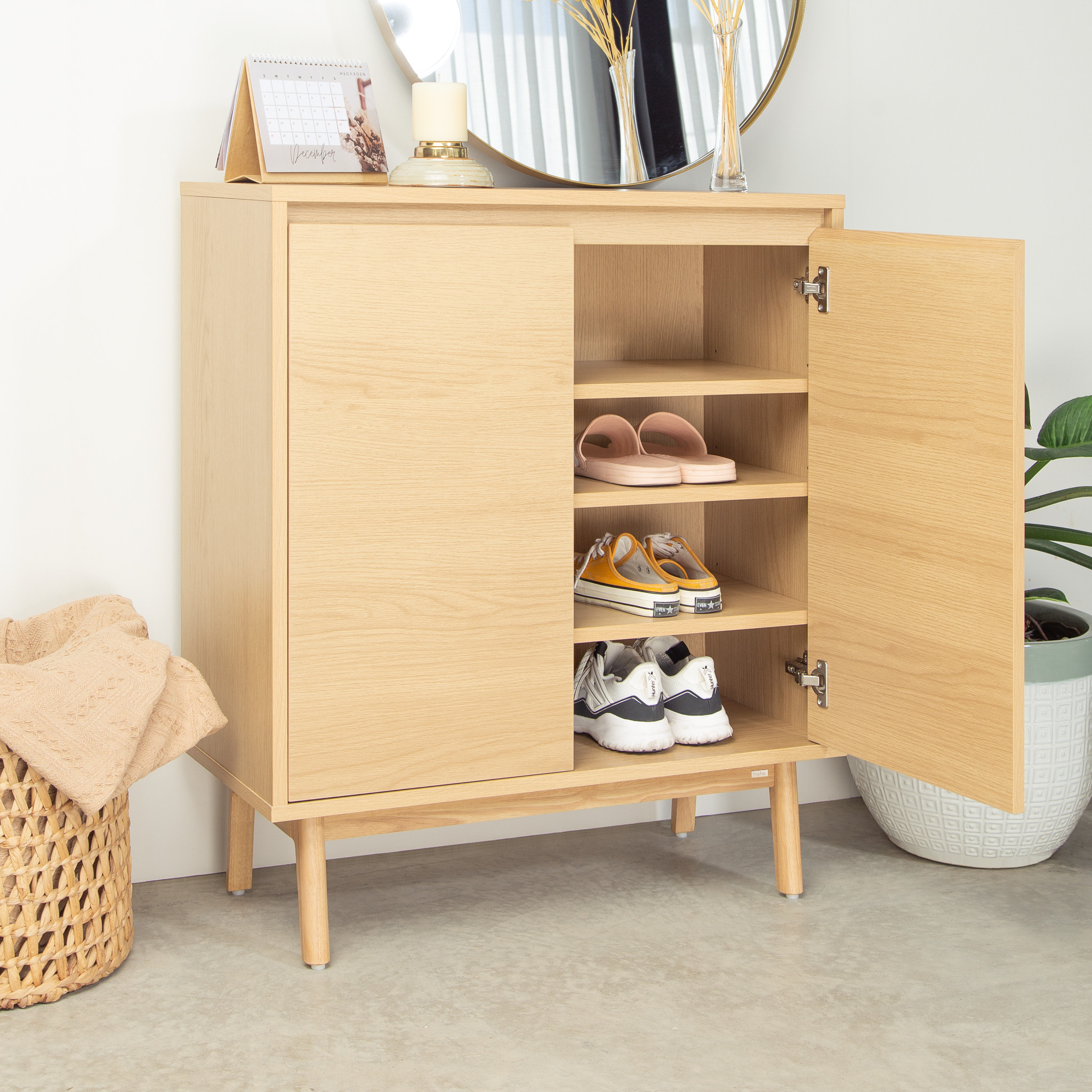 Tủ Giày – Tủ Trang Trí Gỗ MOHO OSLO 901
