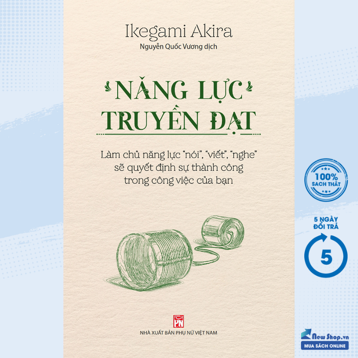 Sách - năng lực truyền đạt - newshop