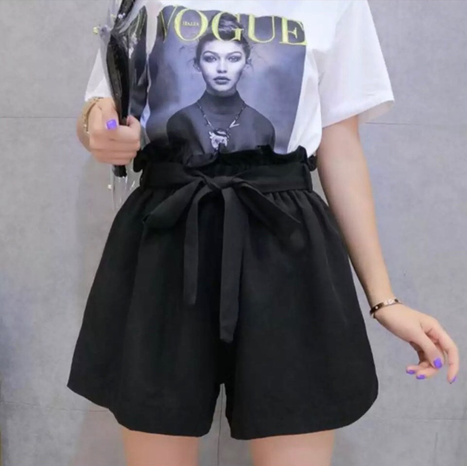 QUẦN SHORT KATE CỘT NƠ THỜI TRANG  (CÓ SAI ĐẠI)