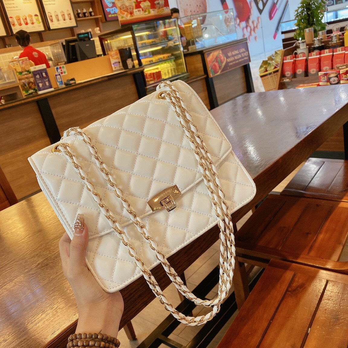 Túi đeo chéo nữ thời trang đa năng Da Cao Cấp  YN48