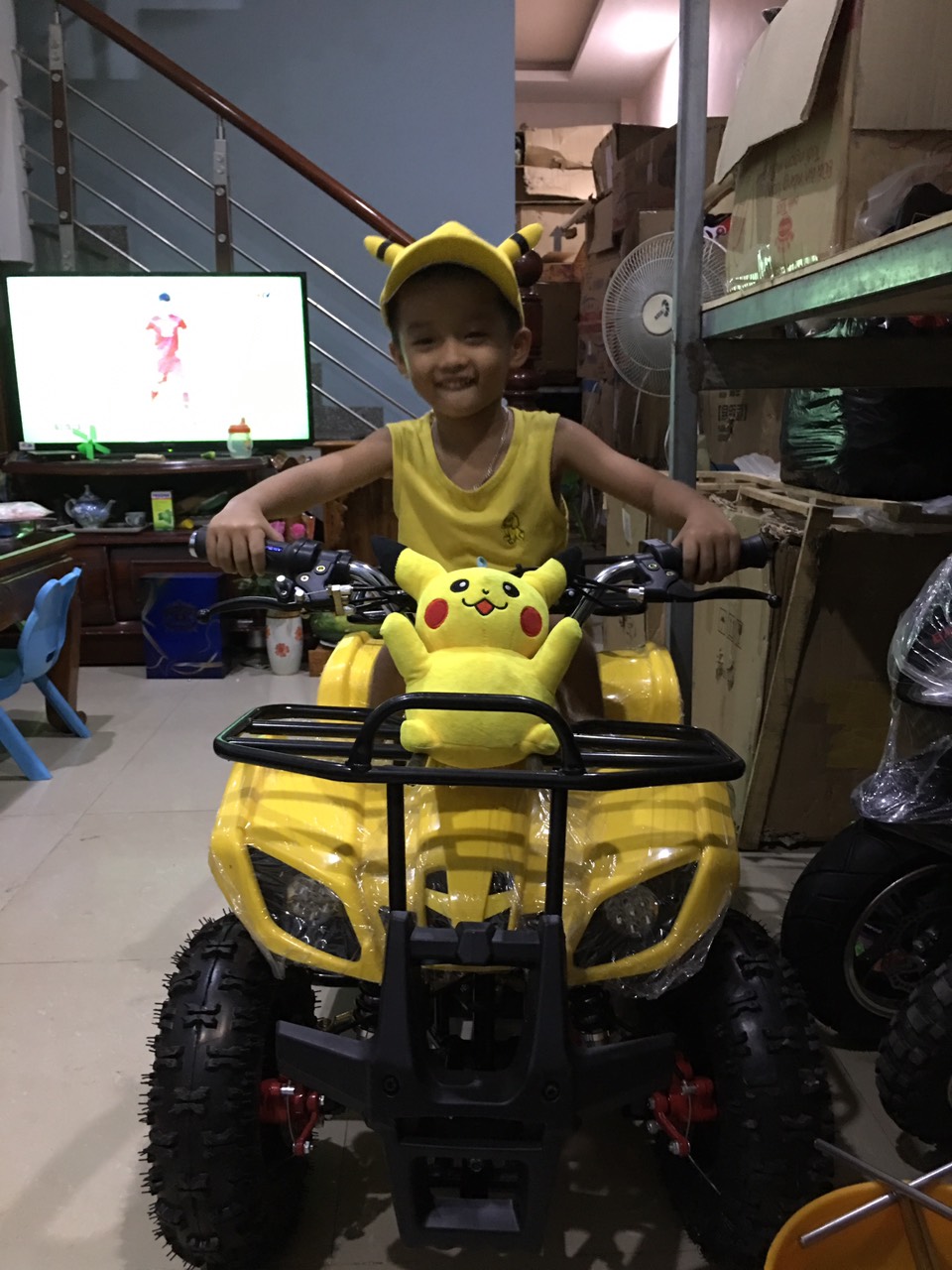 [HCM]Xe atv mini điện 36V 4 bánh xe địa hình