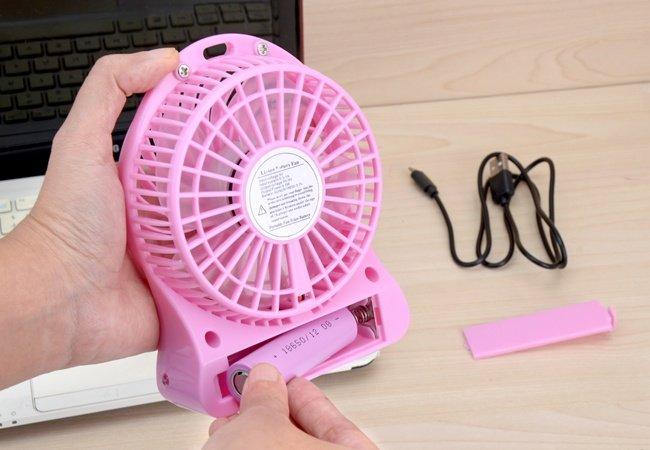Quạt 3 tốc độ mini, nhiều màu sắc lựa chọn