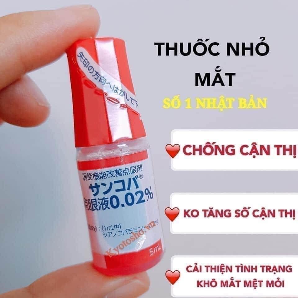 Nước Nhỏ Mắt Sancoba Nhật Bản