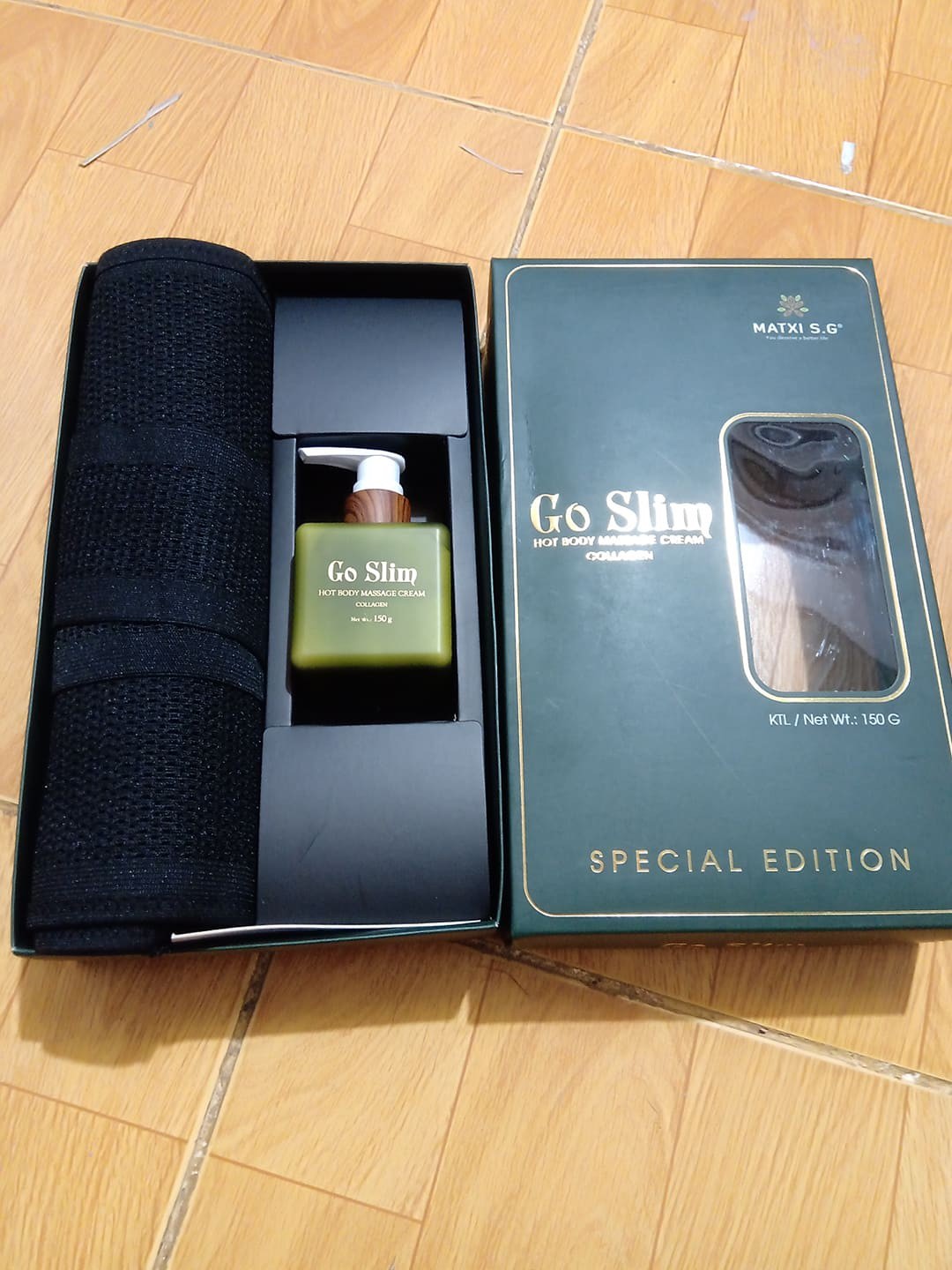 KEM TAN MỠ GOSLIM (Tặng kèm đai nịt bụng)