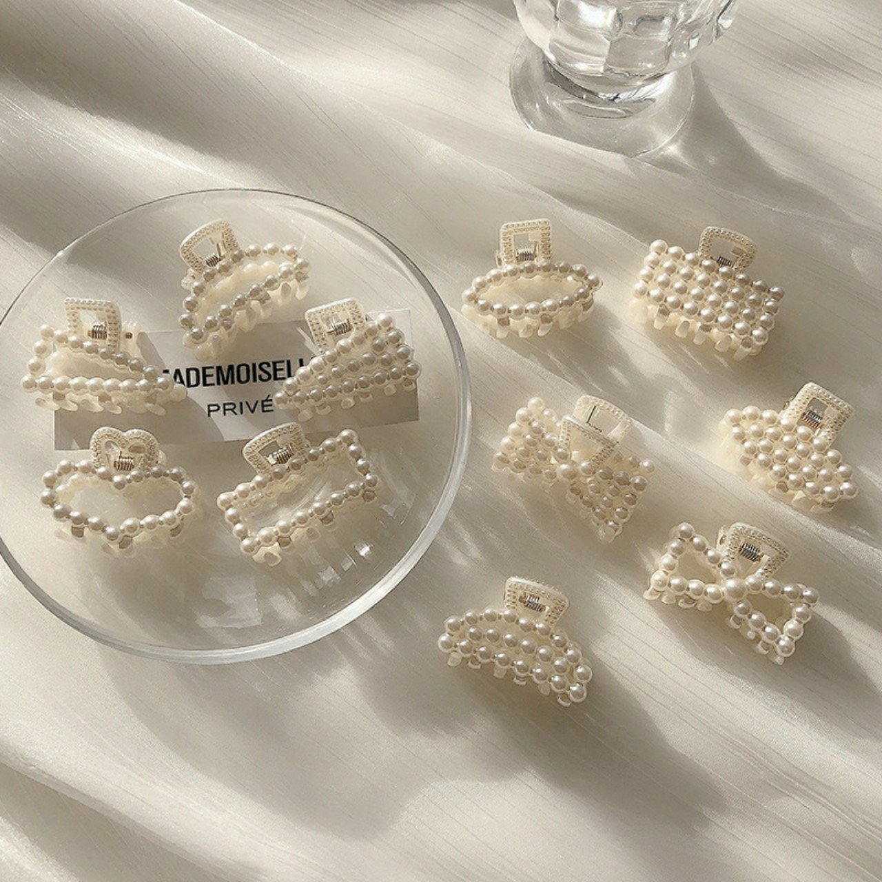 BỘ 02 KẸP TÓC GẤP NHÍ  4cm