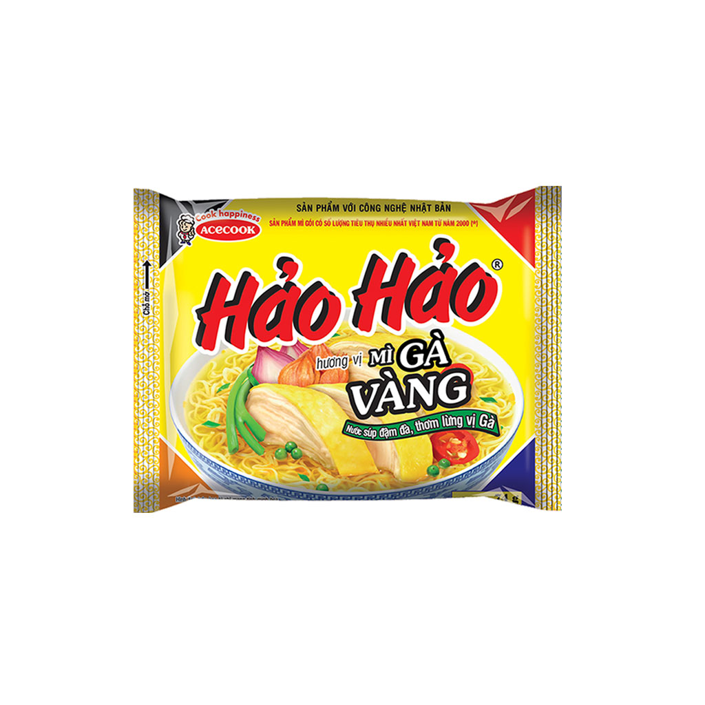 Thùng 30 gói mì Hảo Hảo vị gà vàng