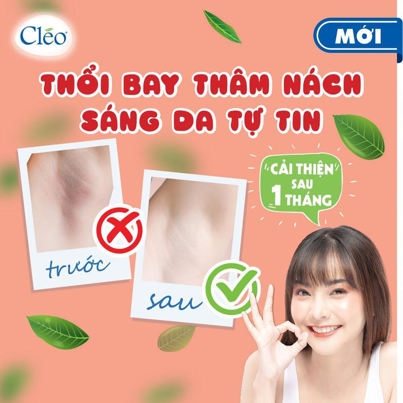 [HCM]Kem Giảm Thâm Nách Cléo 35g