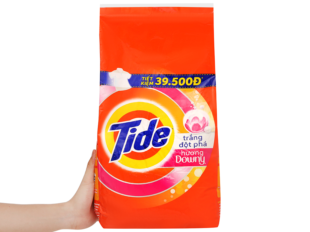 [HCM]Bột giặt Tide trắng đột phá hương Downy 5kg