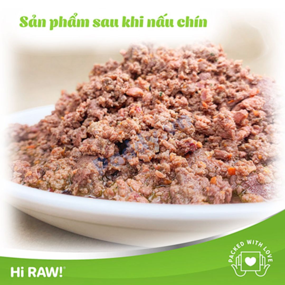 Thịt Tươi Hi Raw DOG Food Cho CHÓ (Chỉ Ship Hoả Tốc)