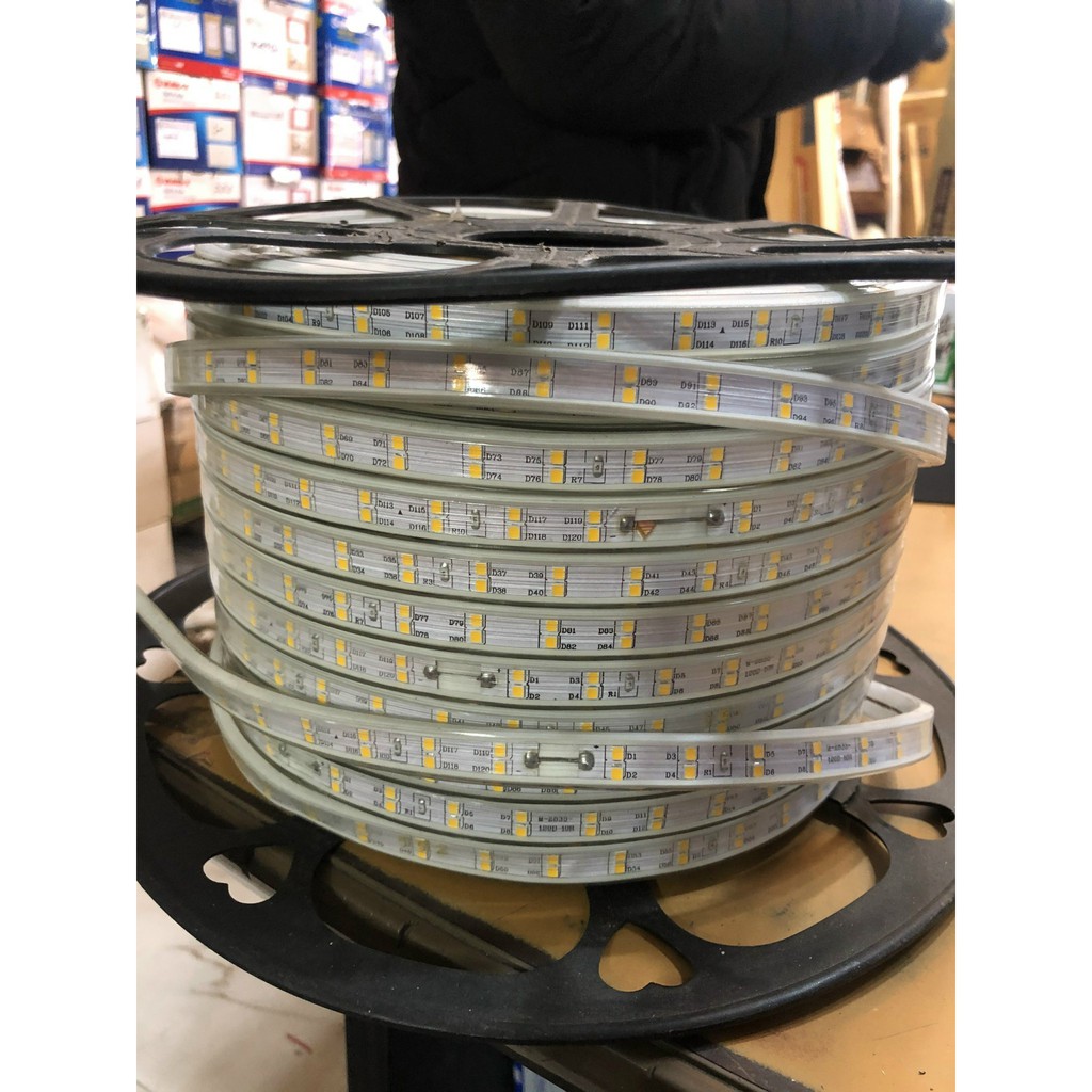 Dây Led 3 Hàng , 2 Hàng Trắng