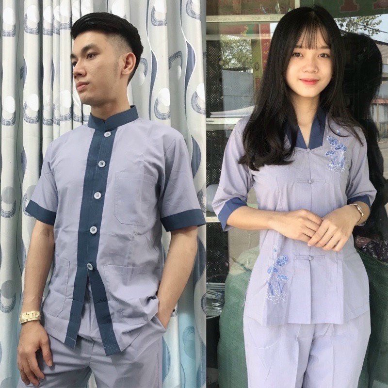ĐỒ LAM KT #ĐỒ LAM ĐI CHÙA#pháp phục đi chùa#lãnh tụ nam