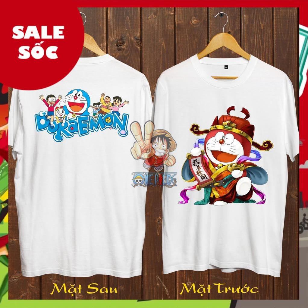 HOT- Áo Doraemon - Doremon 2 mặt phong cách dễ thương cá tính