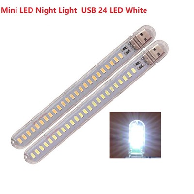 Đèn Mini Usb 24 Led Ánh Sáng Trắng