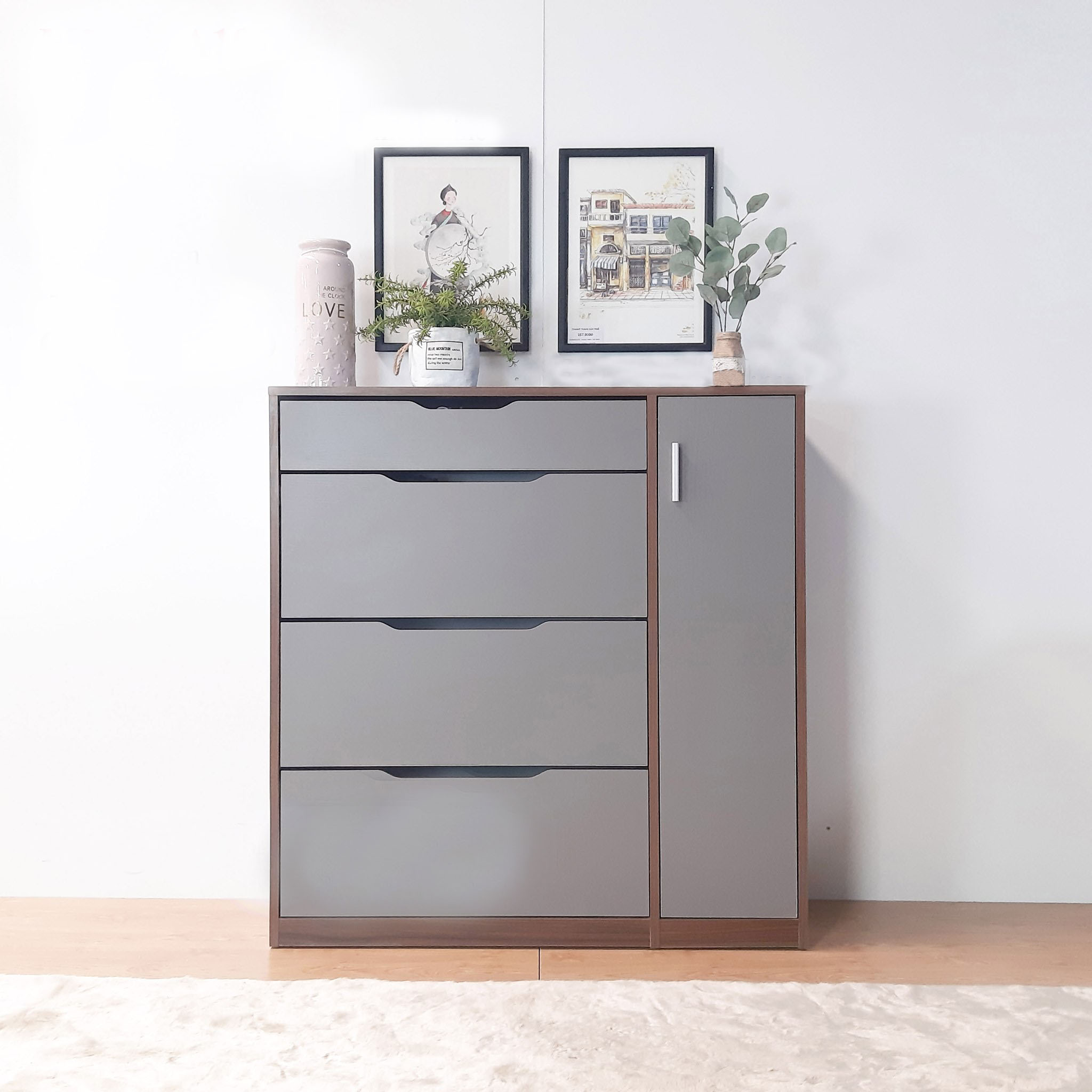 Tủ giày cánh lật nhiều ngăn ohaha - tg014