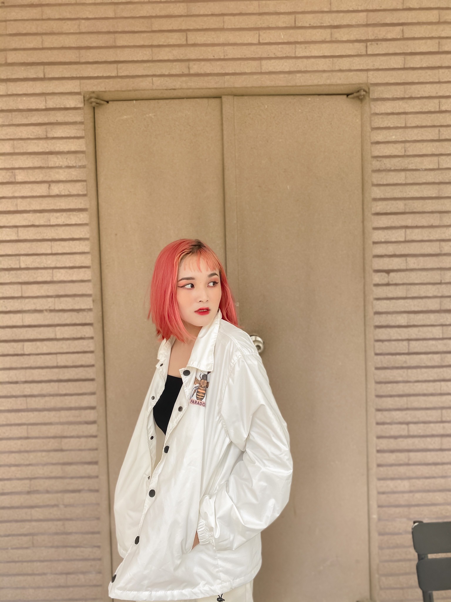 PARADOX Áo khoác dù EKOSYSTEM OVER-PRINTED JACKET
