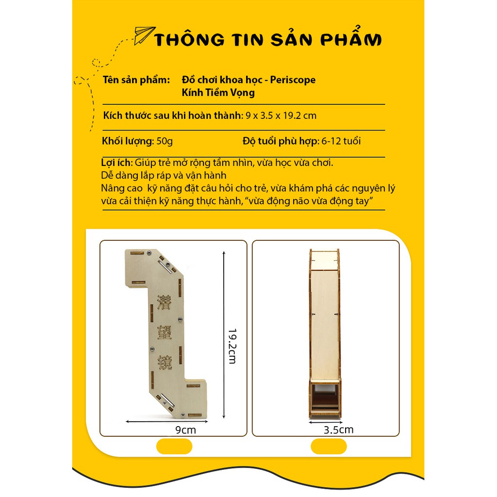 Đồ Chơi khoa học - Periscope - Kính tiềm vọng