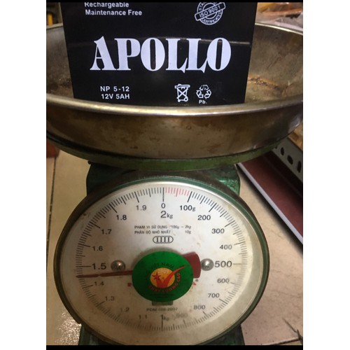 Ắc quy khô APOLLO 12V 5AH - NP 5-12