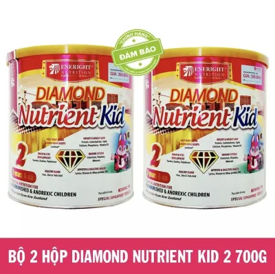 Bộ 2 Hộp Sữa Diamond Nutrient Kid 2 700g (3 tuổi trở lên)
