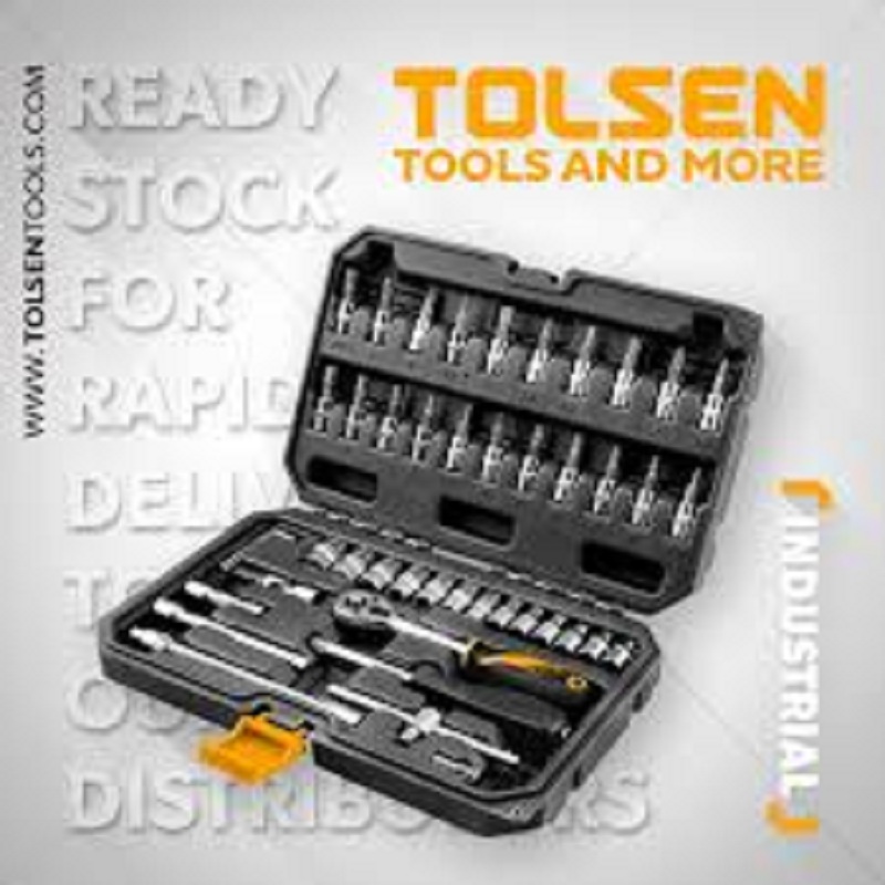 Bộ típ 1/4" 46 món tolsen 15138