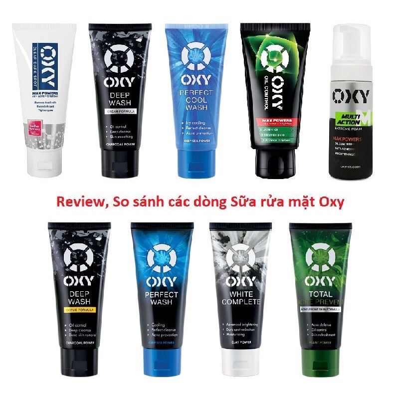 [CAM KẾT CHÍNH HÃNG]Kem rửa mặt sạch sâu OXY Deep Wash (Cream) 100g