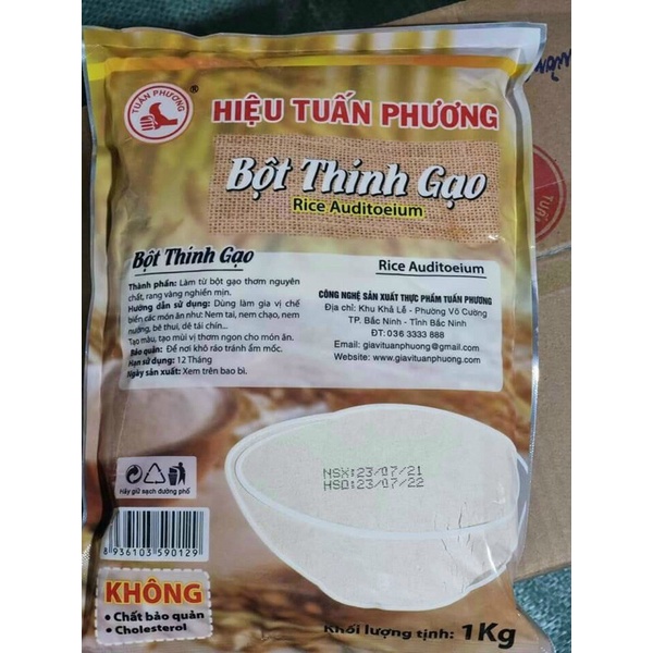 Bột thính gạo Tuấn Phương gói 150g