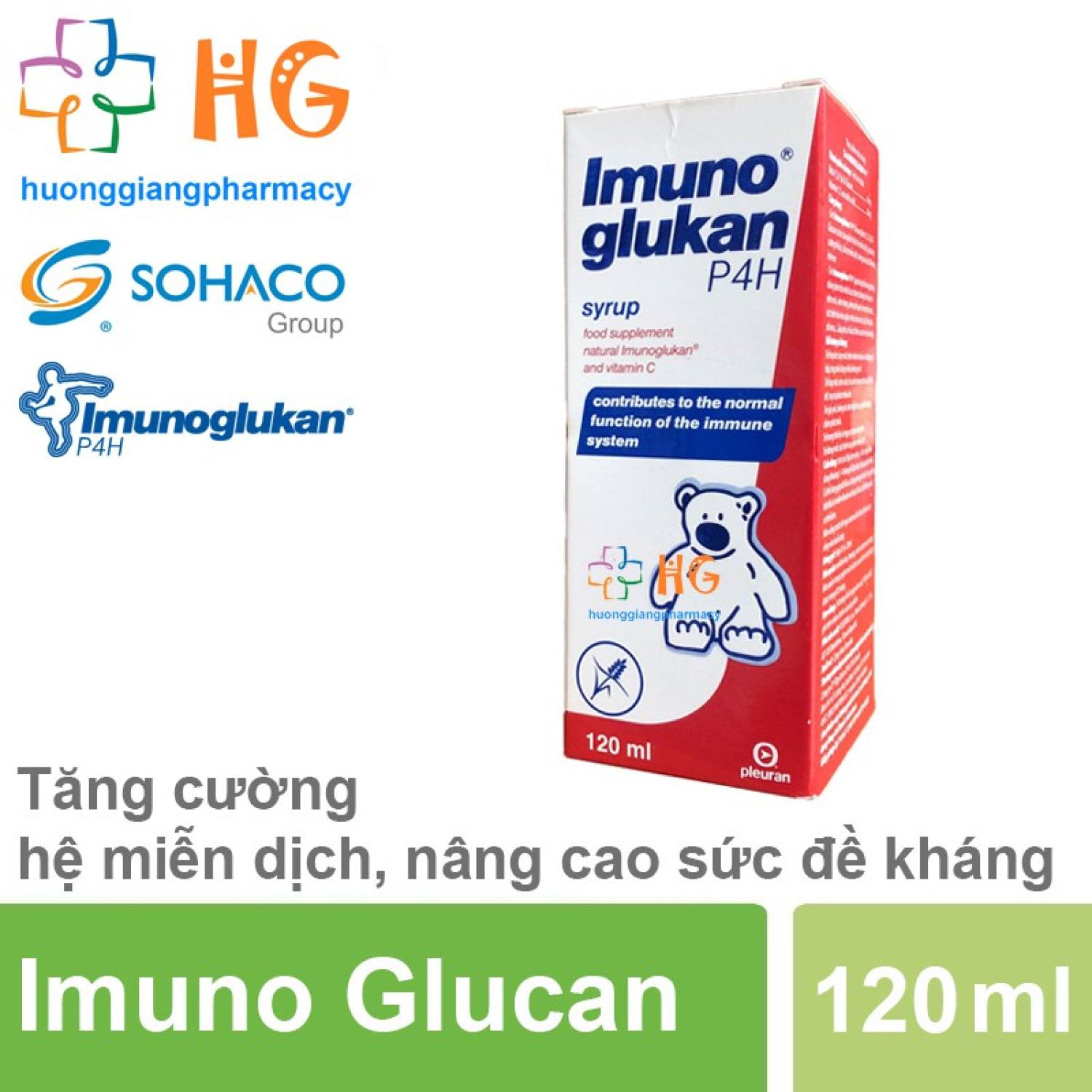 Imunoglukan P4H - Tăng cường hệ miễn dịch, nâng cao sức đề kháng