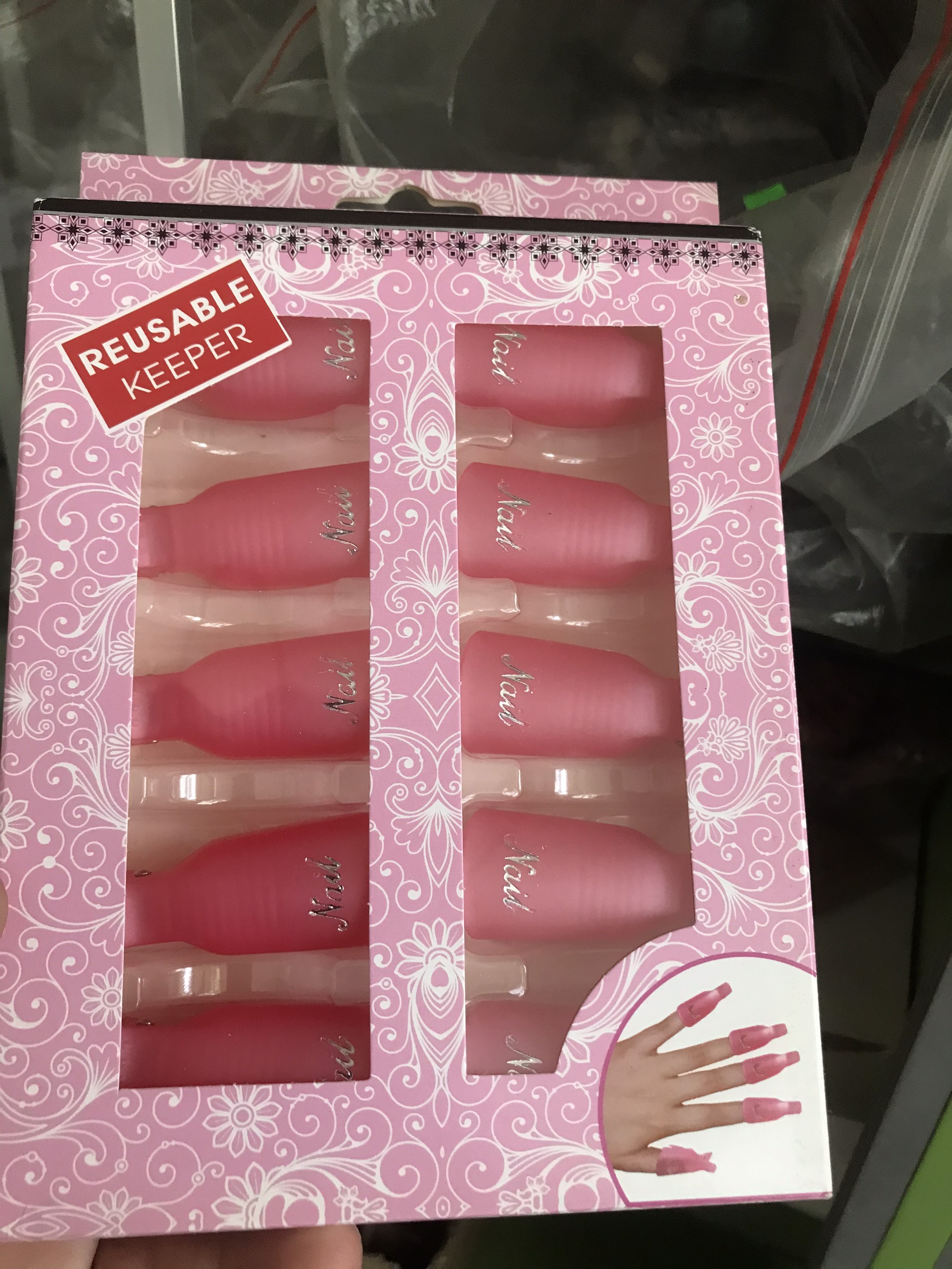 Kẹp Ủ phá sơn gel