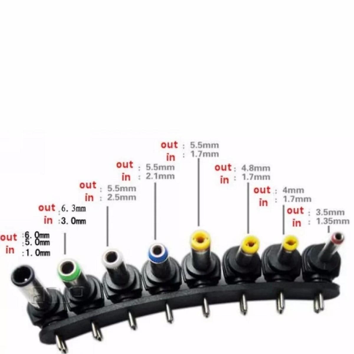 Adapter nguồn đa năng điện áp ra từ 12V-24V