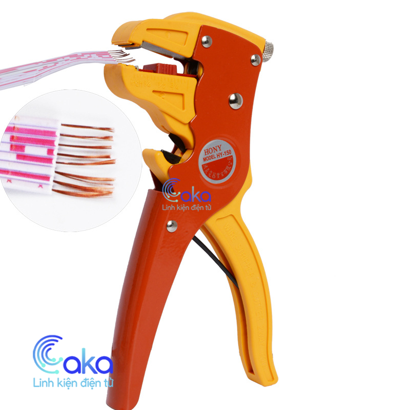 Kìm tuốt dây điện mỏ vịt HY-150