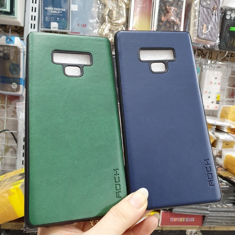 Ốp lưng Samsung Note9 dẻo kiểu da thiết kế thời trang