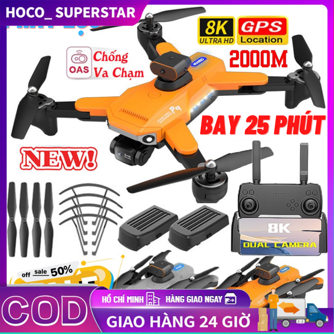 Máy Bay Không Người Lái Flycam Mini KS11 Pro - Drone Camera 4k - Phờ ...